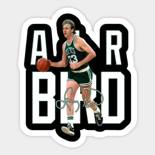 Larry Bird Legend Air Bird Basketball Signature Vintage Retro 80s 90s Bootleg Rap Style Sticker